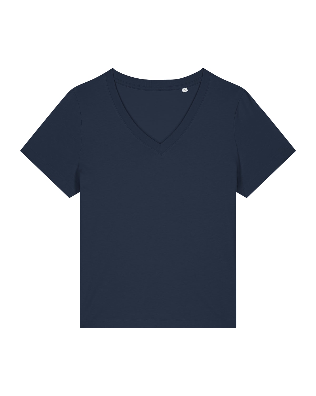 T-Shirt, V-Ausschnitt, kurzarm, Mädchen/Damen